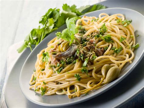 Pasta Con Capperi E Alici Combiyou