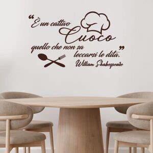 Wall Stickers Cucina Con Scritte Adesive Murali