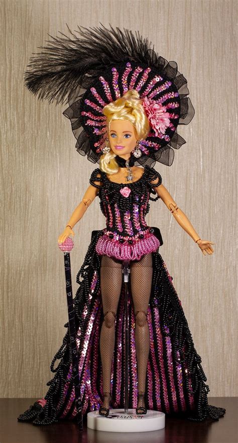 Paradise Crochet Collector Dolls P Wild West Showgirl Etsy