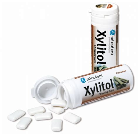 Xylitol Varovalni žvečilni Gumi Cimet 30 Kosov Prehrana