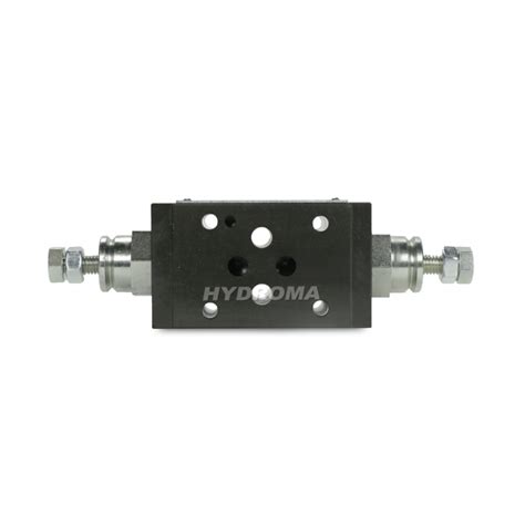 FLOW RESTRICTOR VALVE - DOUBLE-ACTING, VARIABLE, MODULAR