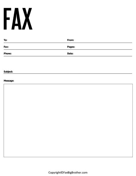 10+ Free Fax Cover Letter Template [Examples] - Fax Cover Sheet Online