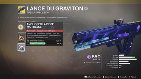 Destiny Tuto Farm Rapidement Le Catalyseur Lance Graviton Youtube