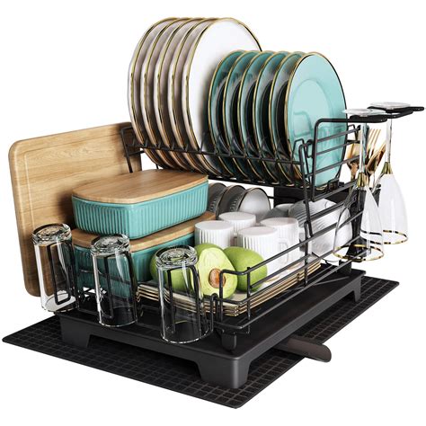 Buy Majalis Dish Drying Rack For Kitchen Counter Stainless Steel Large Dish Drainers Strainer