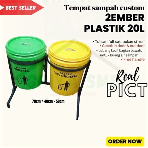 Jual Best Seller Tong Sampah Ember Besar Tong Sampah Drum Organik