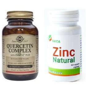 Quercetina Complex 50 Cps Zinc Natural 60 Cps Vegetale