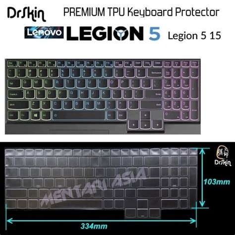 Jual Keyboard Protector Lenovo Legion 5 15 Drskin Premium Tpu Clear Shopee Indonesia