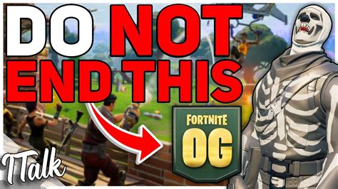 Fortnite Is Going To Make A HUGE MISTAKE Fortnite OG YouTube