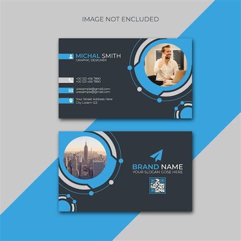 Premium Vector Modern Business Card Template Design