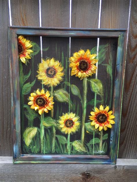 This Item Is Unavailable Etsy Sunflower Art Window Art Window