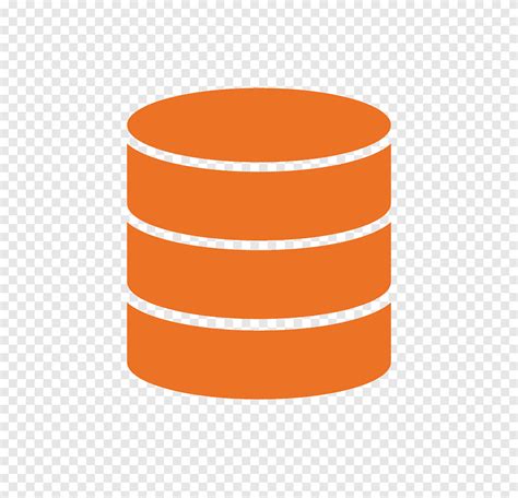 Computer Icons Database Warehouse Orange Cloud Computing Png Pngegg