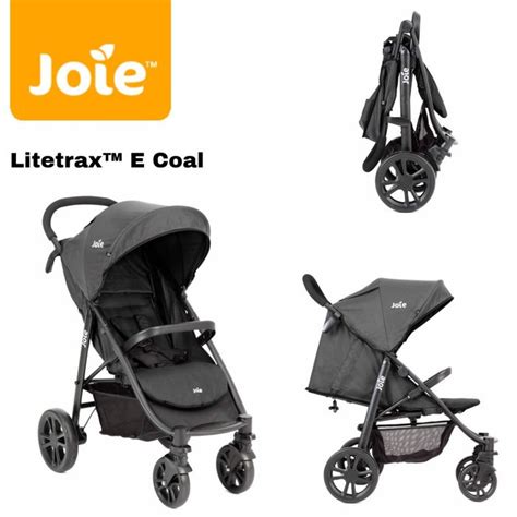 Jual Stroller Joie Litetrax E Coal Shopee Indonesia