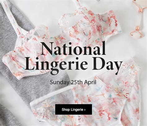 Kaleidoscope The Th Of April Is National Lingerie Day Milled