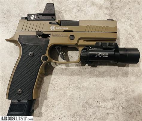 ARMSLIST For Sale Trade Sig Sauer P320 Axg Scorpion