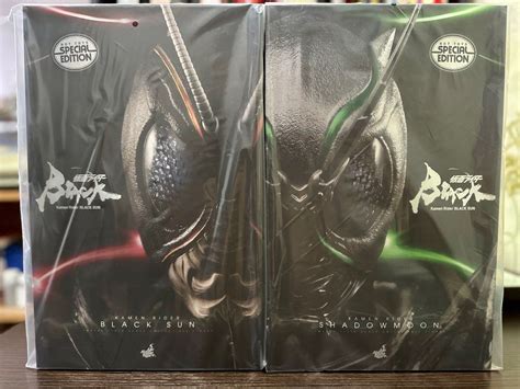 全新現貨 Hot Toys Kamen Rider Shadowmoon Black Sun Special Edition Hottoys 幪面超人 黑日 影月 興趣及遊戲 玩具