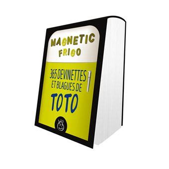 Toto Magnetic Frigo Blagues De Toto Collectif Cartonn