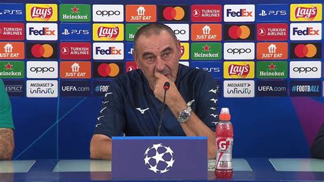 Conferenza Stampa Sarri E Luis Alberto Pre Lazio Atletico Madrid