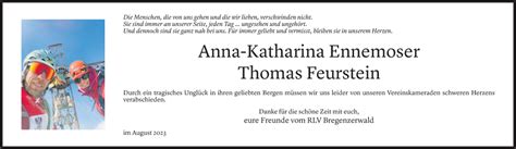 Todesanzeigen Von Anna Kathrin Ennemoser Todesanzeigen Vorarlberger