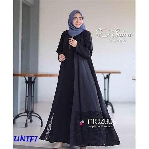 Baju Gamis Abaya Terbaru Hijab Casual