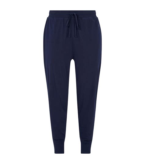 Mens Polo Ralph Lauren Navy Logo Sweatpants Harrods Countrycode