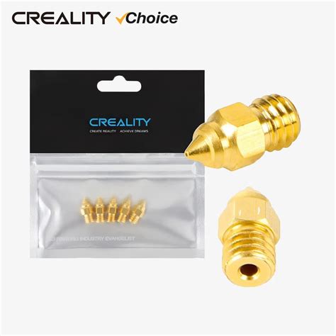 Creality Boquillas De Lat N Para Extrusora Hotend Para Impresora Cr