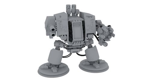 Warhammer Dreadnought 3d Model By Guffqa On Deviantart