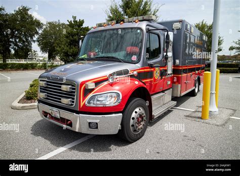 osceola county fire rescue paramedic freightliner vehicle celebration ...