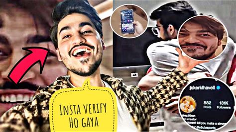 Joker Ki Haveli Insta Verified Joker Ki Haveli Emotional Reaction