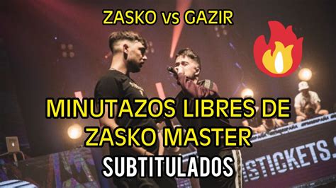 Minutazos A Sangre De Zasko Master Zasko Vs Gazir Jornada Fms