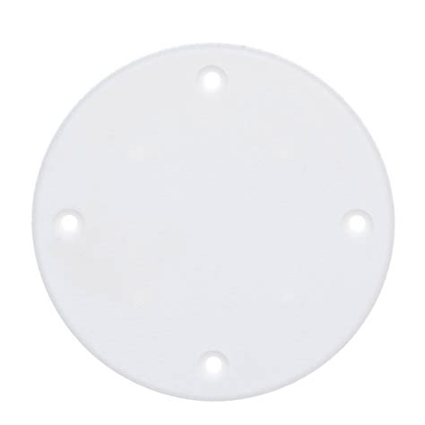 Seachoice 39621 Marine Boat Cover Plate Arctic White 4 18 Inch