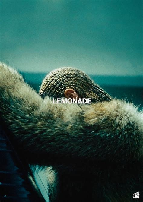 LEMONADE A3 size extended album cover Poster Painting by Roxanne Owen ...