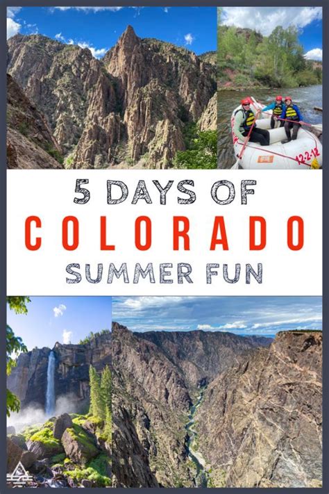 5 Day Colorado Summer Vacation Trips Tips And Tees Colorado