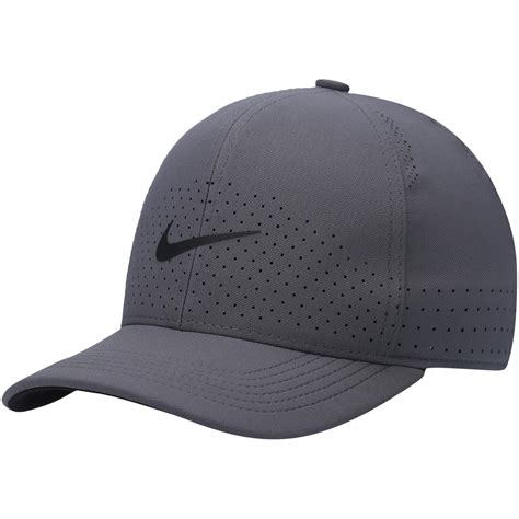 Nike Classic99 Swoosh Logo Performance Flex Hat Graphite Nike Men