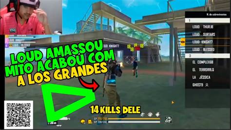 LOUD MITO AMASSOU GERAL DA LOS GRANDES 14 KILLS SÓ DELE LOUD VS LOS