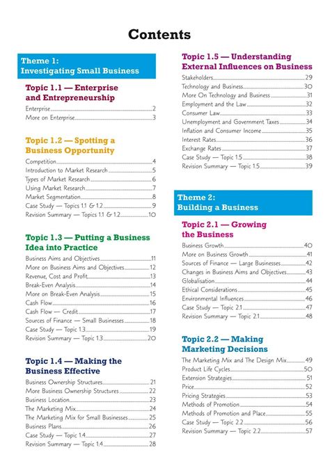 Gcse Business Edexcel Revision Guide And Workbook With Answer Grade 9 1