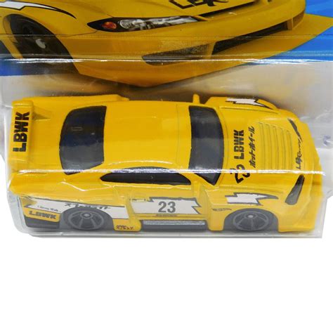 Macheta Metalica Hot Wheels Nissan Silvia Liberty Walk Culoare Galben Colectia