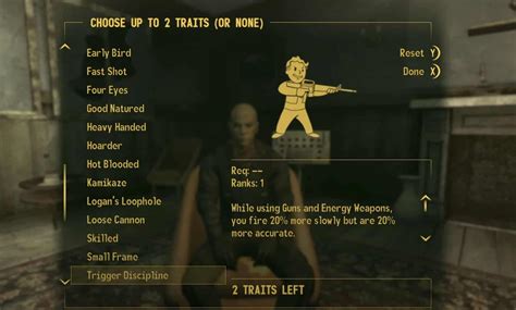 Fallout New Vegas Traits Guide Wasteland Gamers