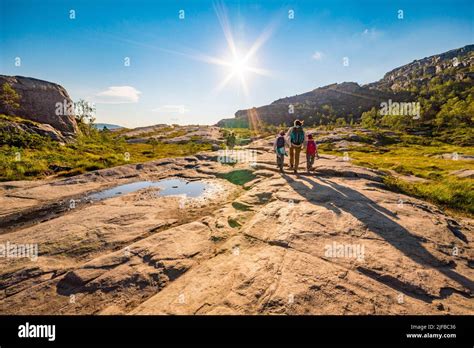 Norway, Rogaland county, Ryfylke district, Lysefjord (Lysebotn fjord ...