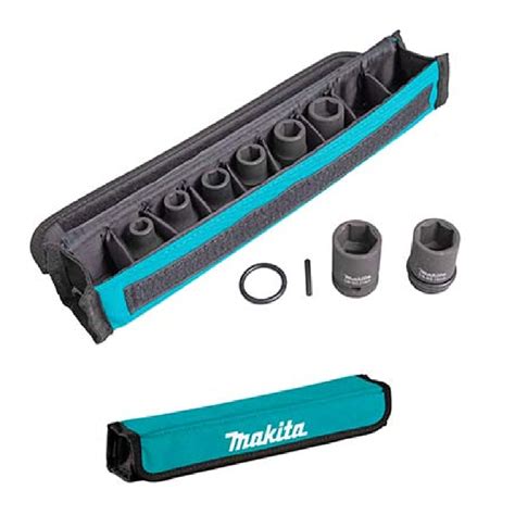 Makita B 69749 12 Sq Dr Impact Socket Set Metric Mm