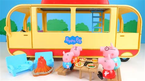 Best Peppa Pig Learning Video For Kids Peppa Pig Camper Van Adventure