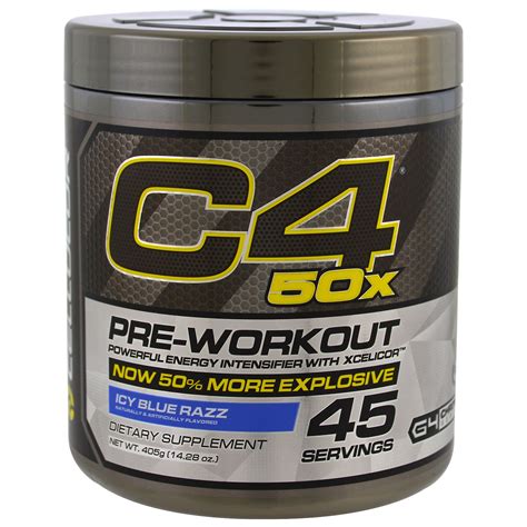 Cellucor C4 50x Pre Workout Icy Blue Razz 14 28 Oz 405 G Iherb