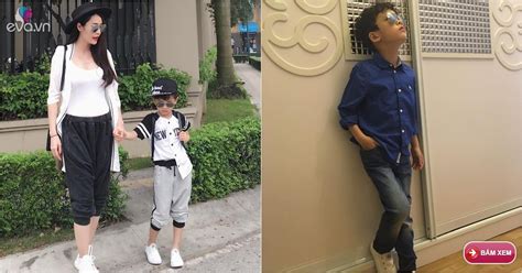 Quế Vân khoe con trai sành điệu như hot boy