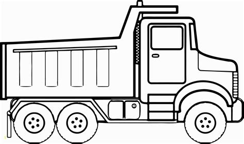 Truck Colouring Pages Free