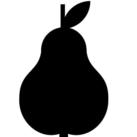 Pear Fruit Vector Svg Icon Svg Repo