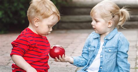 Le Partage Avec Les Tout Petits Educatout