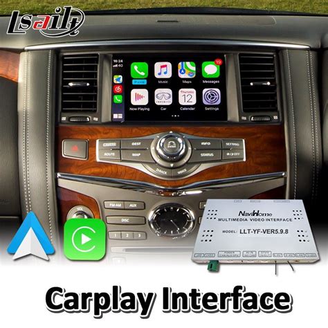 Apple Wireless Carplay Interface For Infiniti Qx80 Qx60 Wired Android