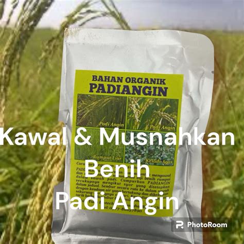 50gm Tonik Pemusnah Biji Benih Racun Padi Angin Racun Pemusnah