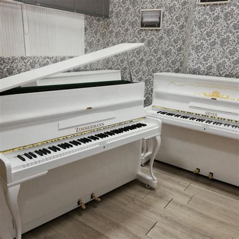 Немецкое белое пианино Zimmernann – купить в Москве, цена 160 000 руб ...