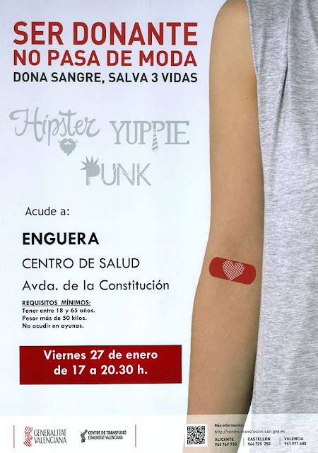 Jose Maria Sim N Noticias De Enguera Y Su Sierra Donar Sangre Es