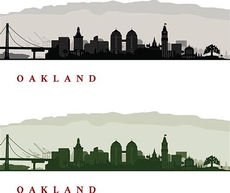 Oakland Skyline Illustrations, Royalty-Free Vector Graphics & Clip Art ...